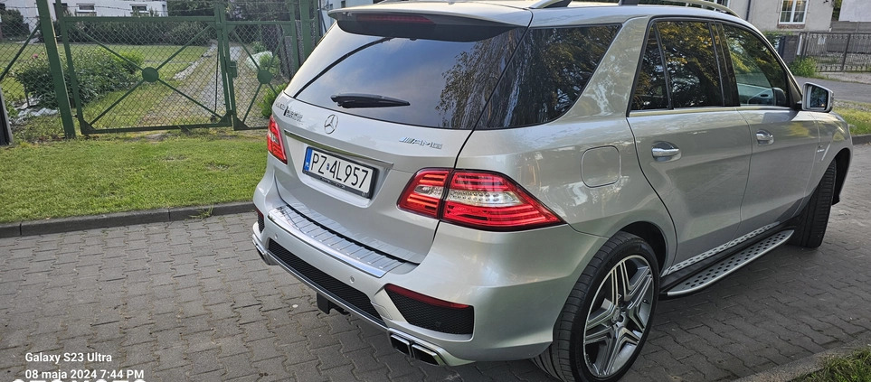 Mercedes-Benz ML cena 155000 przebieg: 163000, rok produkcji 2014 z Swarzędz małe 631